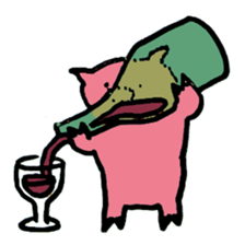 Active Pig sticker #6767167