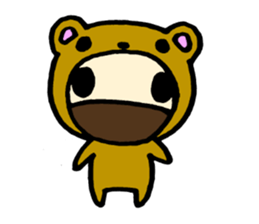 Colorful NINJA sticker #6767619