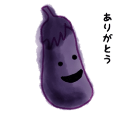 Vegetables and fruit conversation sticker #6767968