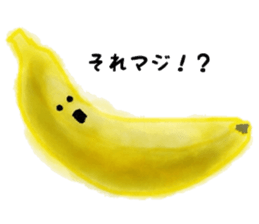 Vegetables and fruit conversation sticker #6767986