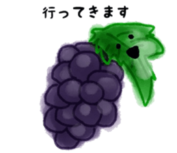 Vegetables and fruit conversation sticker #6768002