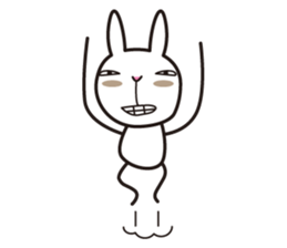 my name is takashi tochi of the rabbit. sticker #6768097
