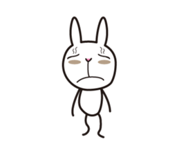 my name is takashi tochi of the rabbit. sticker #6768116