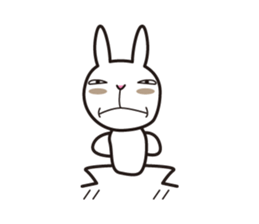 my name is takashi tochi of the rabbit. sticker #6768117