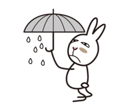 my name is takashi tochi of the rabbit. sticker #6768124