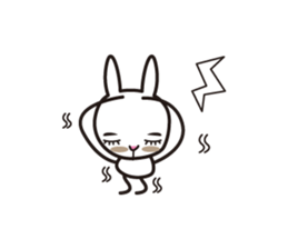 my name is takashi tochi of the rabbit. sticker #6768125