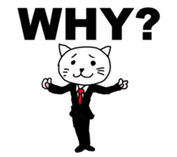 very Dandy cat sticker #6768208