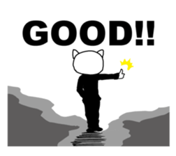 very Dandy cat sticker #6768216