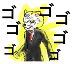 very Dandy cat sticker #6768221