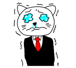 very Dandy cat sticker #6768222