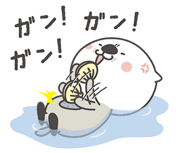 Mischievous sea otter sticker #6768509