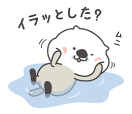 Mischievous sea otter sticker #6768512