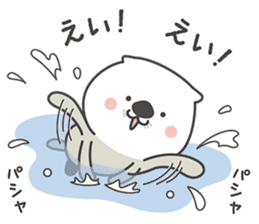 Mischievous sea otter sticker #6768514