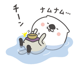 Mischievous sea otter sticker #6768521