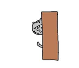 Rei-chan of surreal cat sticker #6768859