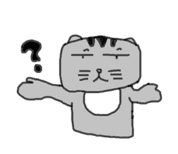 Rei-chan of surreal cat sticker #6768866