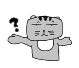 Rei-chan of surreal cat sticker #6768866