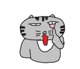 Rei-chan of surreal cat sticker #6768882
