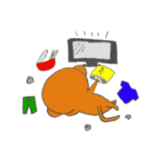 Very cute monkey. sticker #6769293