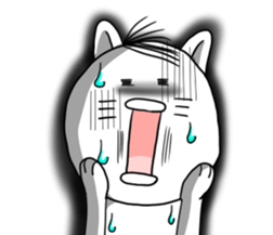 UZAI hageneko sticker #6769669