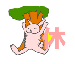 Rabbit days_Kanji ver. sticker #6769725
