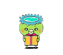 Kappa, cat, and rabbit stickers. sticker #6769812