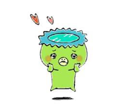 Kappa, cat, and rabbit stickers. sticker #6769815