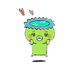 Kappa, cat, and rabbit stickers. sticker #6769815