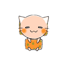 Kappa, cat, and rabbit stickers. sticker #6769822