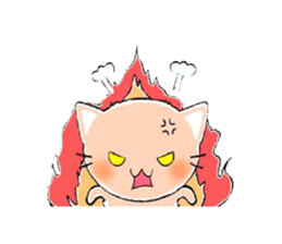 Kappa, cat, and rabbit stickers. sticker #6769823