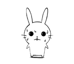 Kappa, cat, and rabbit stickers. sticker #6769829