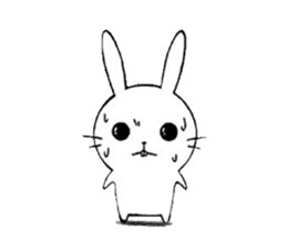 Kappa, cat, and rabbit stickers. sticker #6769829