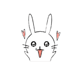 Kappa, cat, and rabbit stickers. sticker #6769830