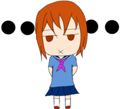 Daily life of the okkuma and ten2 sticker #6769910