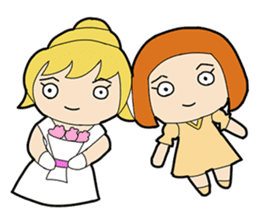 Wedding/Marriage: Bride & Groom sticker #6769970