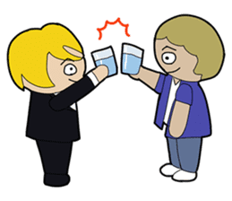 Wedding/Marriage: Bride & Groom sticker #6769974