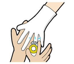 Wedding/Marriage: Bride & Groom sticker #6769977