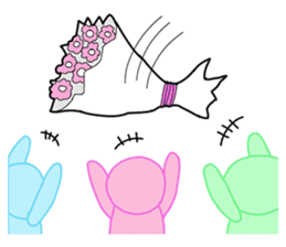 Wedding/Marriage: Bride & Groom sticker #6769981