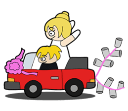 Wedding/Marriage: Bride & Groom sticker #6769985