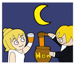 Wedding/Marriage: Bride & Groom sticker #6769987