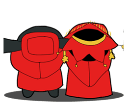 Wedding/Marriage: Bride & Groom sticker #6769989