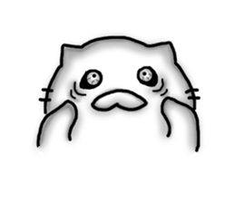 The era of cute cats is over sticker #6770586