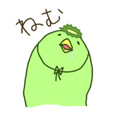 KAPPAMODOKI and birds sticker #6770650