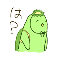 KAPPAMODOKI and birds sticker #6770653
