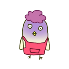KAPPAMODOKI and birds sticker #6770665