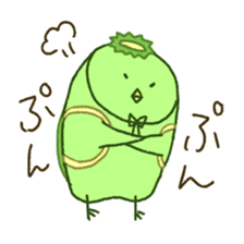 KAPPAMODOKI and birds sticker #6770670