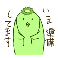 KAPPAMODOKI and birds sticker #6770682