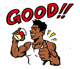 Macho Stamp sticker #6771016