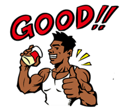 Macho Stamp sticker #6771016