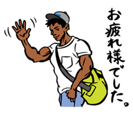 Macho Stamp sticker #6771039